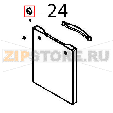 Hinge assembly Angelo Po 04WPEBV Hinge assembly Angelo Po 04WPEBVЗапчасть на деталировке под номером: 24