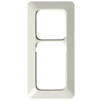 Рамка двухместная, белая ABB 185.74