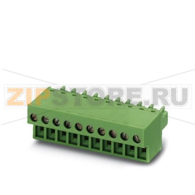 Вилочная часть Phoenix Contact FRONT-MC 1,5/11-ST-3,81 BK Номинальный ток: 8 А, Расчетное напряжение (III/2): 160 В, Полюсов: 11, Размер шага: 3,81 мм, Технология подключения: Винтовые зажимы, Цвет: черный, Поверхность контакта: олово.Минимальный заказ: 50 шт.Упаковка: 50 шт.