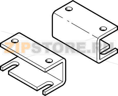 Комплект переходников Festo DASB-P1-HA-SB 