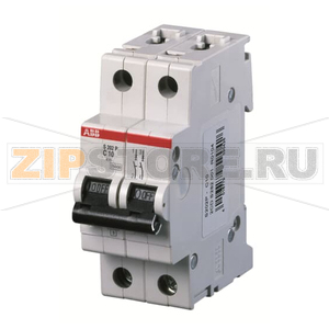 Выключатель автоматический двухполюсный, S202P K50 ABB 2CDS282001R0577 
