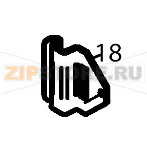 Latch Fagor VG-101 Latch Fagor VG-101Запчасть на деталировке под номером: 18Название запчасти Fagor на английском языке: Latch VG-101.