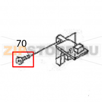 Pan head screw+SW+WS Sato HR224 TT