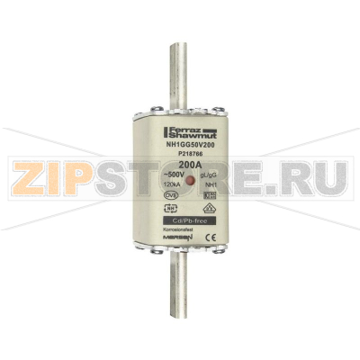 Предохранитель 200 А, NH 1, 500 В Mersen 1B171.000000 