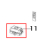 Lower media sensor (blackline sensor) Zebra ZD621R RFID Thermal Transfer