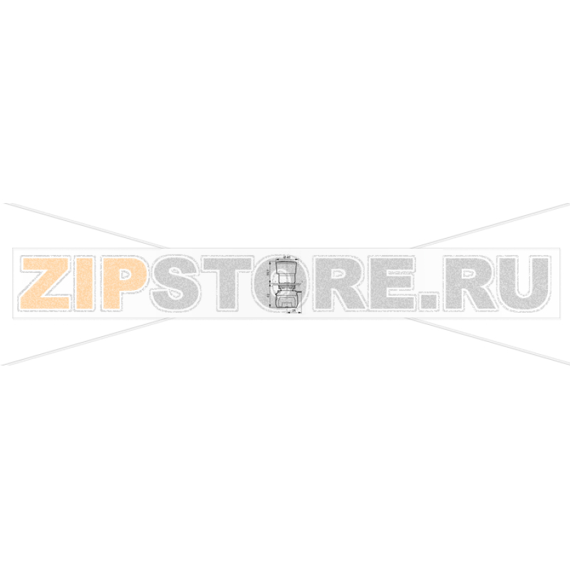 Кнопка аварийной остановки, черная, красная, 1 шт Baco L22ER01D 
