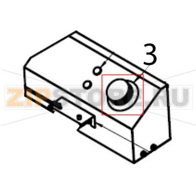 Thermostat Hurakan HKN-FR6E Thermostat Hurakan HKN-FR6EЗапчасть на деталировке под номером: 3