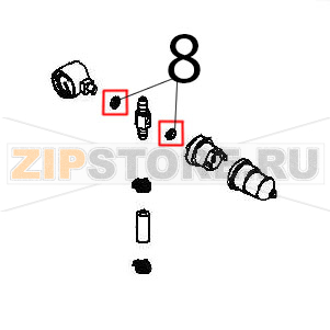 Spacer Angelo Po FX101E1 Spacer Angelo Po FX101E1Запчасть на деталировке под номером: 8