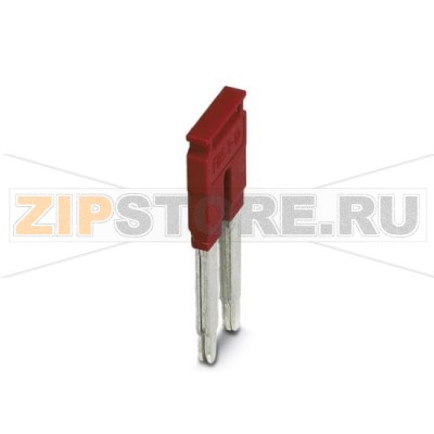Перемычка Phoenix Contact FBS 2-10 Полюсов: 2, Цвет: красный.Минимальный заказ: 10 шт.Упаковка: 10 шт.