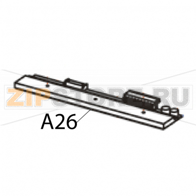 TPH / 200DPI Godex EZ-6200 plus TPH / 200DPI Godex EZ-6200 plusЗапчасть на деталировке под номером: A-26Название запчасти Godex на английском языке: TPH / 200DPI EZ-6200 plus.