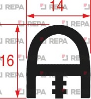 УПЛОТНИТЕЛЬ ДВЕРЦЫ ДУХОВКИ 1582 X 565 ММ RATIONAL 24.00.490