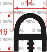 УПЛОТНИТЕЛЬ ДВЕРЦЫ ДУХОВКИ 1582 X 565 ММ RATIONAL 24.00.490