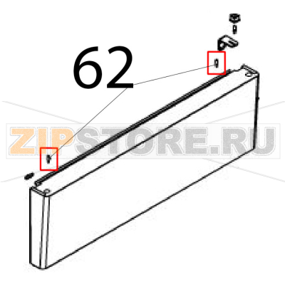 Pin Angelo Po IS102SR Pin Angelo Po IS102SRЗапчасть на деталировке под номером: 62