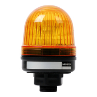 Лампа светодиодная, сигнальная, Ø: 56 мм Autonics MS56L-F10-Y