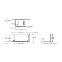 Зажим монтажный для Q130 Turck MB-Q130WD