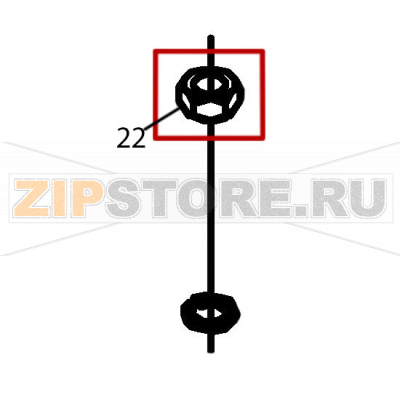 Tuerca exagonal M-6 Fagor ECO-160 Tuerca exagonal M-6 Fagor ECO-160Запчасть на деталировке под номером: 22Название запчасти Fagor на английском языке: Tuerca exagonal M-6 ECO-160.