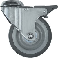 SWIVEL WHEEL WITH BRAKE