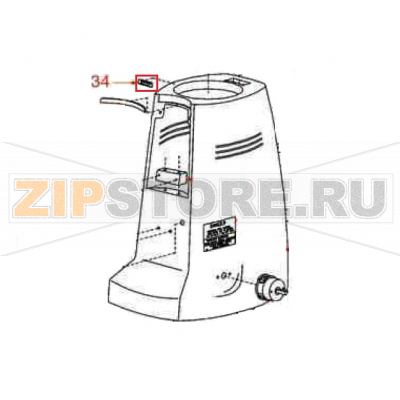 Motor rotation label Mazzer Robur Electronic Motor rotation label Mazzer Robur Electronic

Запчасть на сборочном чертеже под номером: 34

Название запчасти Mazzer на английском языке: Motor rotation label Mazzer Robur Electronic