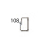 Unlock sign label, 0.15t Godex RT700