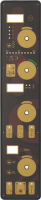 ELECTRONIC PLATE BLACK-YELLOW