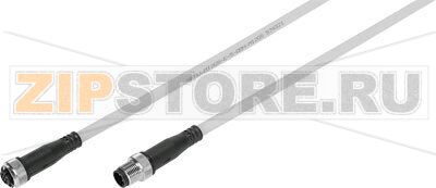 Кабель соединительный 10 м Festo NEBU-M12G5-E-10-Q8N-M12G5 