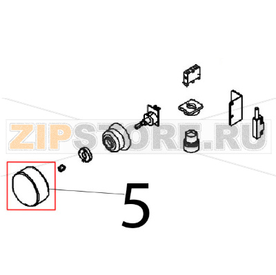 Manopola Angelo Po FX82E2T Manopola Angelo Po FX82E2TЗапчасть на деталировке под номером: 5