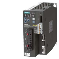 SINAMICS V90, с PROFINET Входное напряжение: 380-480 В 3 А -15% / + 10% 2.6 45-66 Гц Выходное напряжение: 0 - вход 2.1 0-330 Гц Двигатель: 0,75 кВт Степень защиты: IP20 Размер A , 80x180x200 (ШхВхД) Siemens 6SL3210-5FE10-8UF0