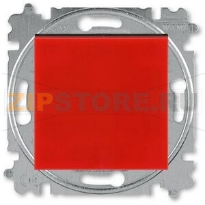 Переключатель кнопочный, одноклавишный, красный ABB 2CHH598645A6065 