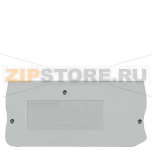COVERS ДЛЯ ISULATING КЛЕММАS КЛЕММА РАЗМЕР 2,5 MM2 ШИРИНА 5,2 MM COLOUR GREY Siemens 8WH9000-3SC00 