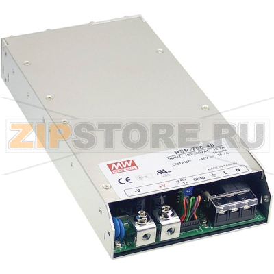 Блок питания AC/DC, 15.7 А, 753.6 Вт, 48 В/DC Mean Well RSP-750-48 