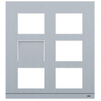 Рамка для станции видеовызова, 2/3, алюминий ABB 2TMA200160A0009
