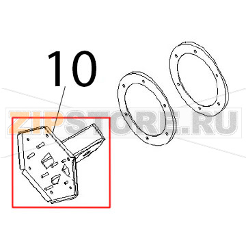Bruciatore completo Angelo Po FX101G2 Bruciatore completo Angelo Po FX101G2Запчасть на деталировке под номером: 10