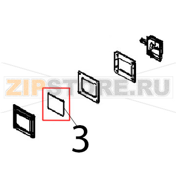 Vetro lampada Angelo Po FX101G2 Vetro lampada Angelo Po FX101G2Запчасть на деталировке под номером: 3