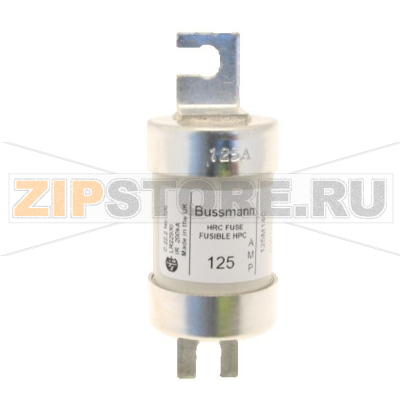 Предохранитель, 125 A, AC 600 В, DC 250 В, 200 кА, HRCII-MISC, 38x112 мм, CSA Eaton C.S.A. FUSE F 