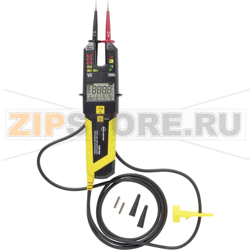 Тестер напряжения, 2 полюса, CAT III 1000 В, CAT IV 600 В Beha Amprobe 2100-DELTA 