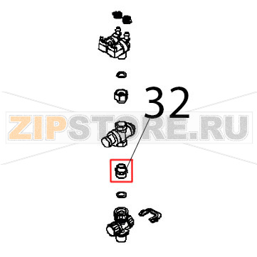 Nipplo M 1/2-3/4" Angelo Po FX201G3 Nipplo M 1/2-3/4" Angelo Po FX201G3Запчасть на деталировке под номером: 32