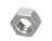 NUT,5/16-18,HEX,AL,6625