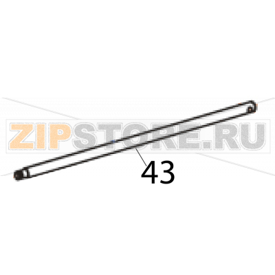 PH Fixed shaft Godex EZ-1305 PH Fixed shaft Godex EZ-1305Запчасть на деталировке под номером: 43Название запчасти Godex на английском языке: PH Fixed shaft EZ-1305.