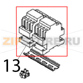 Relay 230 V, 50/60 Hz Angelo Po 091CP1E Relay 230 V, 50/60 Hz Angelo Po 091CP1EЗапчасть на деталировке под номером: 13