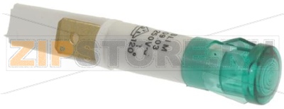 ЗЕЛЕНАЯ ИНДИКАТОРНАЯ ЛАМПОЧКА 230В 