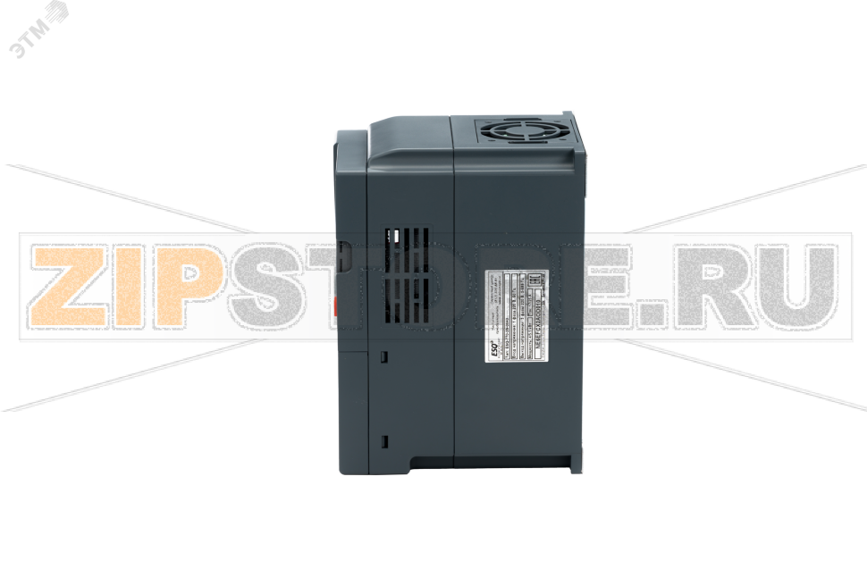 Преобразователь частоты 4 кВт, 0-500 Гц, IP20 ESQ 08.04.304505 