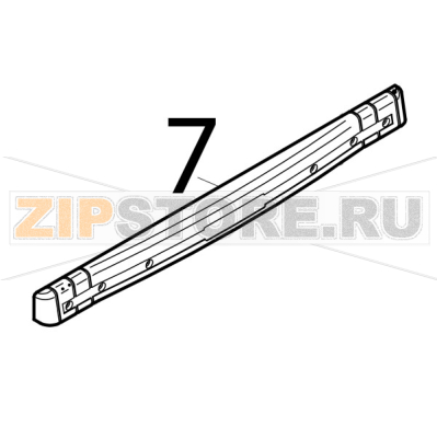 Handle Silanos N700 PS Handle Silanos N700 PSЗапчасть на деталировке под номером: 7