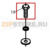 Tornillo exagonal M-8x20 Fagor ECO-160