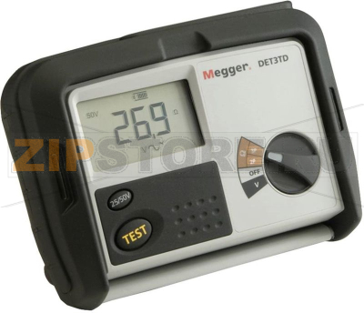 Измеритель сопротивления заземления Megger DET3TD 
