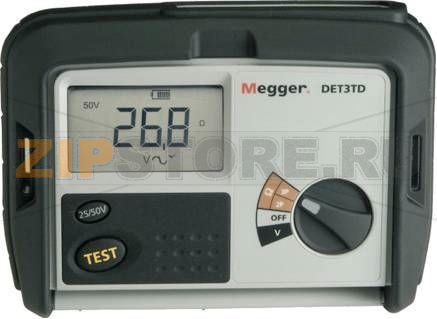 Измеритель сопротивления заземления Megger DET3TD 