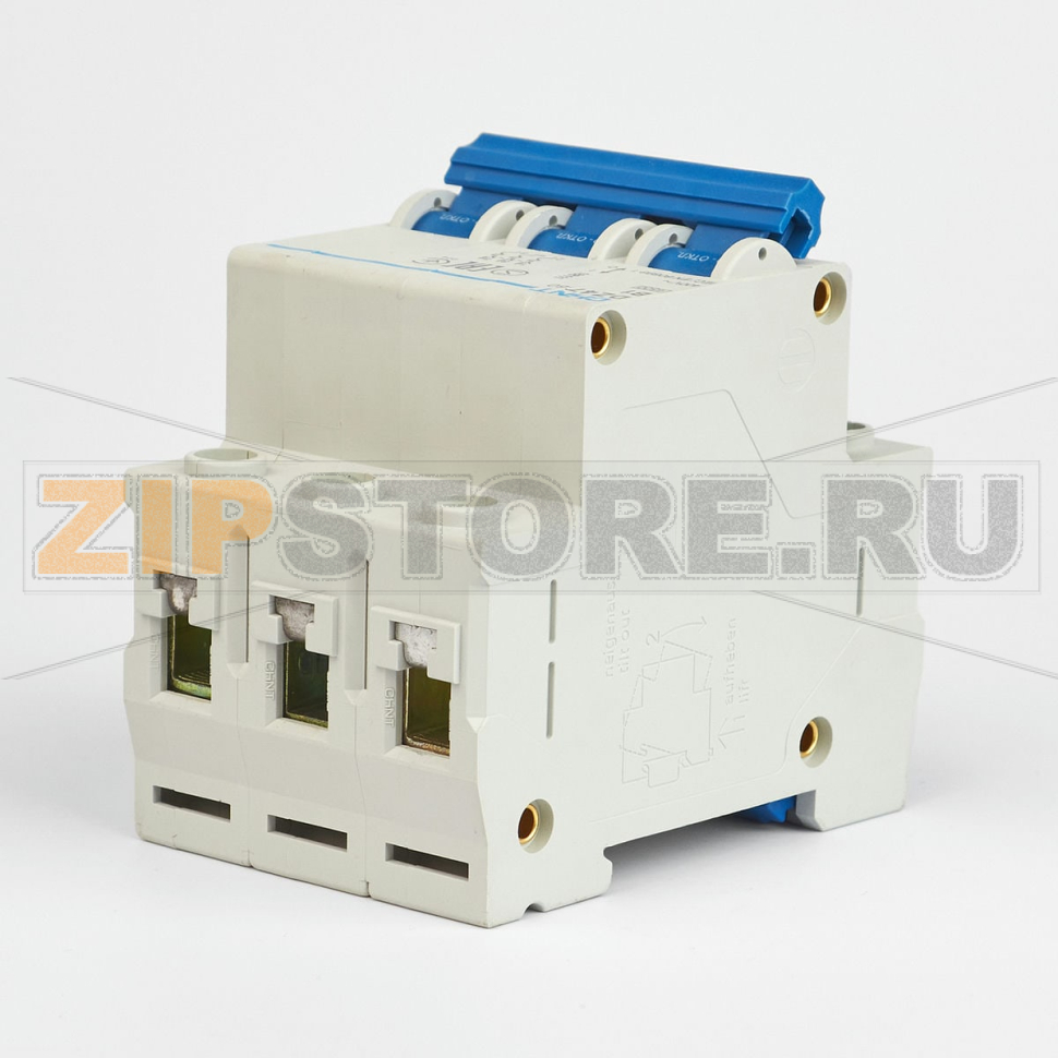 Выключатель автоматический 1 А, 4.5 кА, 3 полюса Chint DZ47-60 