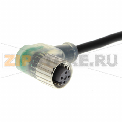 Кабель с разъемом М12 Omron XS2F-M12PUR4A5MPLED 