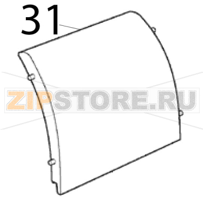 Bin door Scotsman AC 56 Bin door Scotsman AC 56Запчасть на деталировке под номером: 31