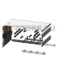 SIVACON S4 3WL connection FSS SENTRON 3WL, Size 1, 2000 A Fixed, Insert 3/4-pole Width 600 mm Cover Siemens 8PQ6000-7BA03