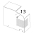 Side cover L Toshiba TEC B-852-TS22-QP-R